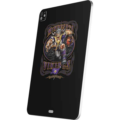 Liquid Blue NFL Minnesota Vikings Running Back iPad Pro 13in M4 (2024) Skin