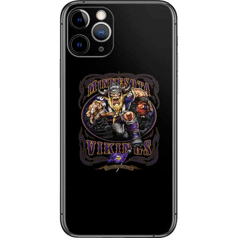 Liquid Blue NFL Minnesota Vikings Running Back iPhone 11 Pro Skin