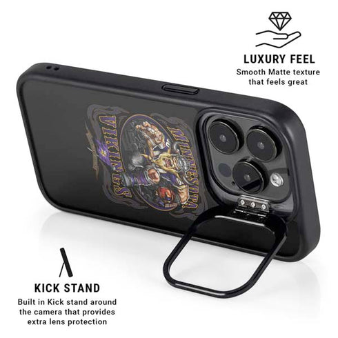 Liquid Blue NFL Minnesota Vikings Running Back iPhone 13 Pro Kickstand Case