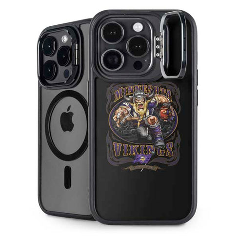 Liquid Blue NFL Minnesota Vikings Running Back iPhone 14 Pro Kickstand Case