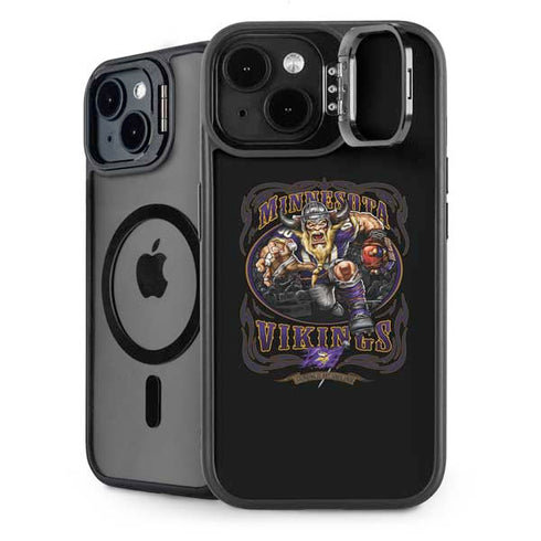 Liquid Blue NFL Minnesota Vikings Running Back iPhone 15 Plus Kickstand Case