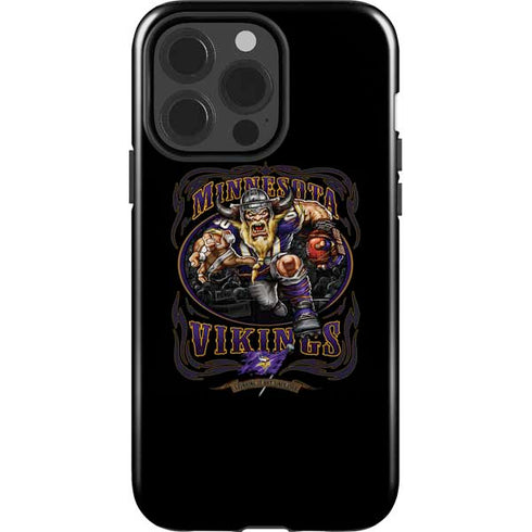Liquid Blue NFL Minnesota Vikings Running Back iPhone 15 Pro Impact Case