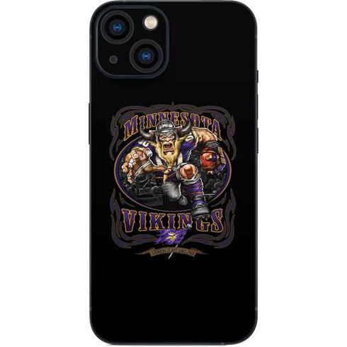 Liquid Blue NFL Minnesota Vikings Running Back iPhone 15 Skin