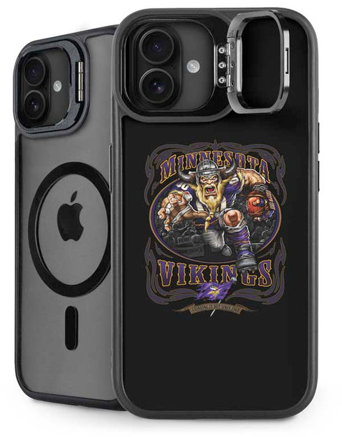 Liquid Blue NFL Minnesota Vikings Running Back iPhone 16 Kickstand Case