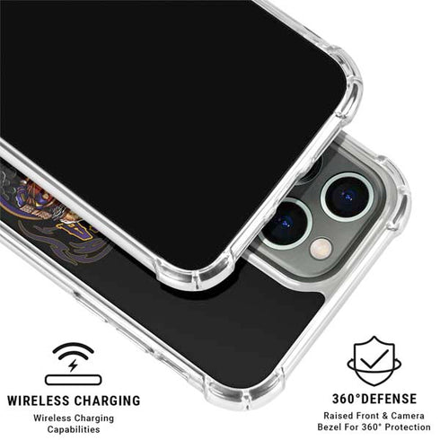 Liquid Blue NFL Minnesota Vikings Running Back iPhone 16 Pro Clear Case