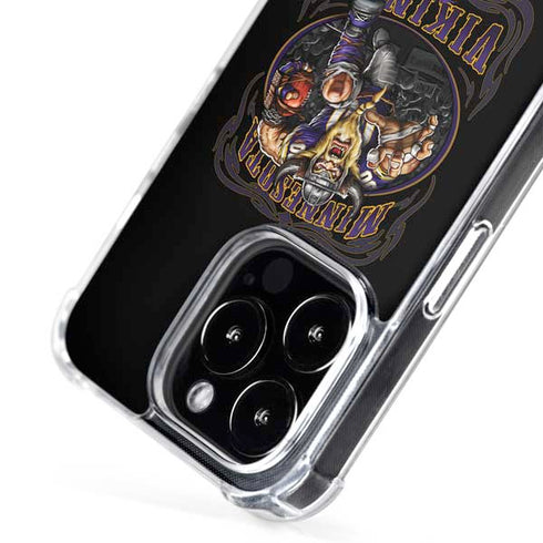 Liquid Blue NFL Minnesota Vikings Running Back iPhone 16 Pro MagSafe Case