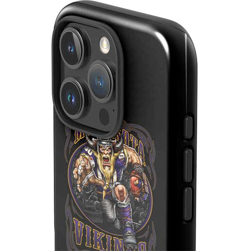 Liquid Blue NFL Minnesota Vikings Running Back iPhone 16 Pro Max Impact Case