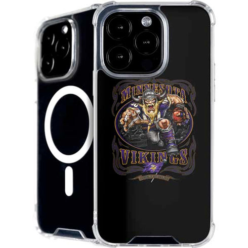 Liquid Blue NFL Minnesota Vikings Running Back iPhone 16 Pro Max MagSafe Case