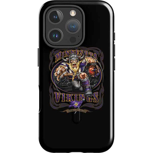 Liquid Blue NFL Minnesota Vikings Running Back iPhone 16 Pro Max Magsafe Impact Case