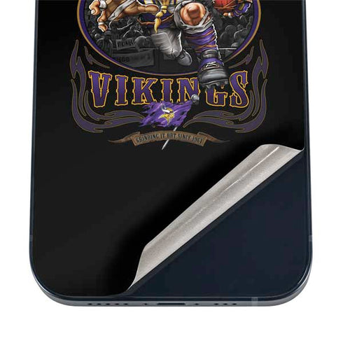 Liquid Blue NFL Minnesota Vikings Running Back iPhone 16 Skin