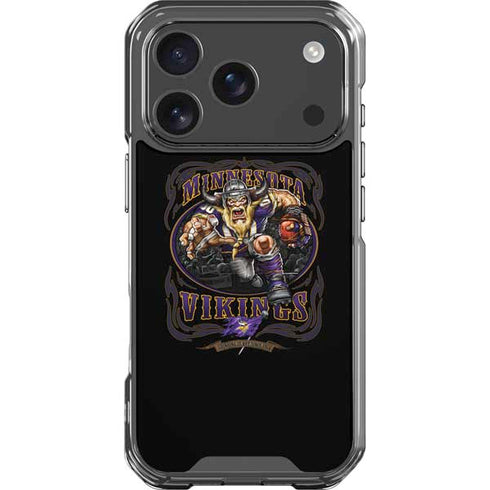 Liquid Blue NFL Minnesota Vikings Running Back iPhone 18 Pro Clear Case