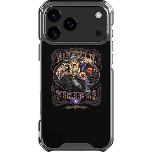 Liquid Blue NFL Minnesota Vikings Running Back iPhone 18 Pro Max Clear Case