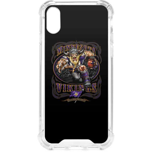 Liquid Blue NFL Minnesota Vikings Running Back iPhone XS Clear Case
