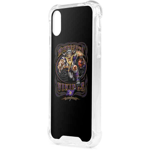 Liquid Blue NFL Minnesota Vikings Running Back iPhone XS Clear Case