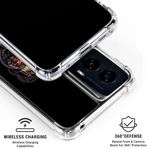 Liquid Blue NFL Minnesota Vikings Running Back Moto G Power 5G (2024) Clear Case