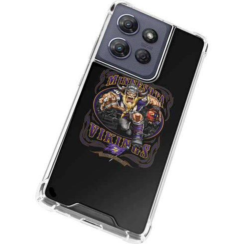 Liquid Blue NFL Minnesota Vikings Running Back Moto G Stylus 5G (2025) Clear Case