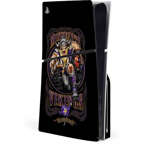 Liquid Blue NFL Minnesota Vikings Running Back PlayStation PS5 Skins