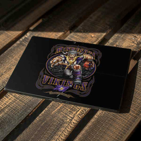 Liquid Blue NFL Minnesota Vikings Running Back Surface Pro 7 Skin