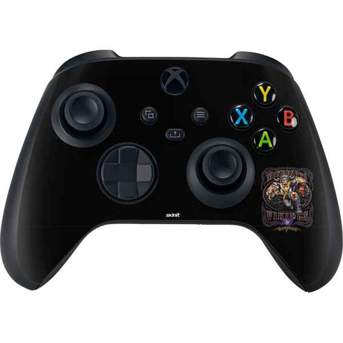 Liquid Blue NFL Minnesota Vikings Running Back XBox Series X Digital Edition Bundle Skin
