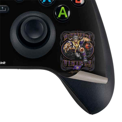 Liquid Blue NFL Minnesota Vikings Running Back XBox Series X Digital Edition Bundle Skin
