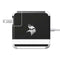 NFL Minnesota Vikings Shutout 85W Power Adapter (15 and 17 inch MacBook Pro Charger) Skin