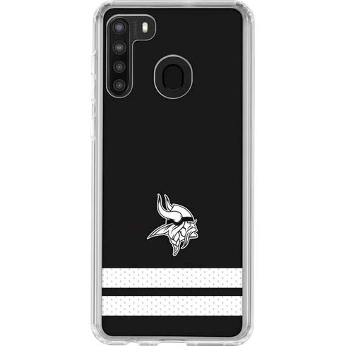 NFL Minnesota Vikings Shutout Galaxy A21 Clear Case