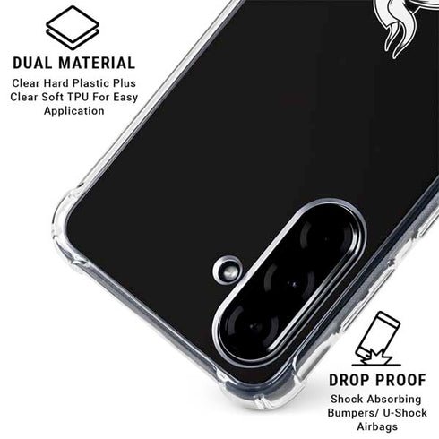 NFL Minnesota Vikings Shutout Galaxy A36 5G Clear Case
