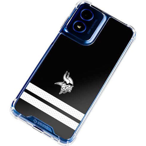 NFL Minnesota Vikings Shutout Moto G 5G (2024) Clear Case