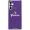NFL Minnesota Vikings Team Jersey Galaxy A16 5G Clear Case