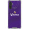 NFL Minnesota Vikings Team Jersey Galaxy A17 Clear Case