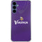 NFL Minnesota Vikings Team Jersey Galaxy A55 5G Clear Case