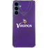 NFL Minnesota Vikings Team Jersey Galaxy A55 5G Clear Case