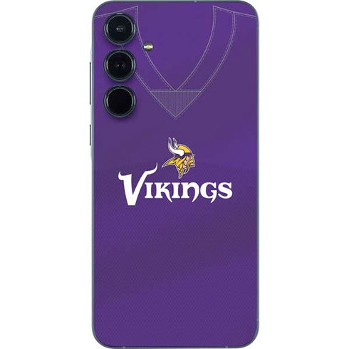 NFL Minnesota Vikings Team Jersey Galaxy A55 5G Skin