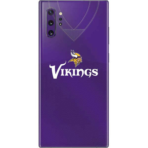 NFL Minnesota Vikings Team Jersey Galaxy Note 10 Plus Skin
