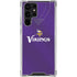 NFL Minnesota Vikings Team Jersey Galaxy S23 Ultra Clear Case