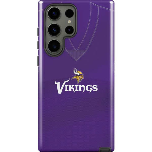NFL Minnesota Vikings Team Jersey Galaxy S23 Ultra Pro Case