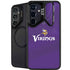 NFL Minnesota Vikings Team Jersey Galaxy S24 FE Kickstand Case