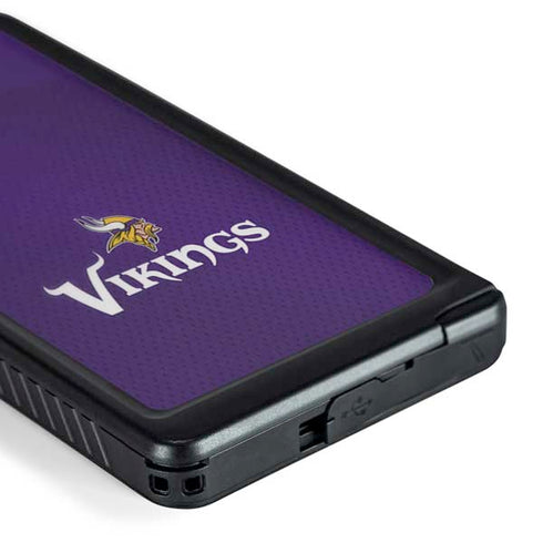 NFL Minnesota Vikings Team Jersey Galaxy S24 Ultra Waterproof Case