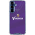 NFL Minnesota Vikings Team Jersey Galaxy S25 Clear Case