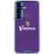 NFL Minnesota Vikings Team Jersey Galaxy S25 Plus Clear Case