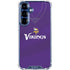 NFL Minnesota Vikings Team Jersey Galaxy S25 Plus Clear Case