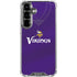 NFL Minnesota Vikings Team Jersey Galaxy S26 Clear Case