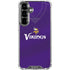 NFL Minnesota Vikings Team Jersey Galaxy S26 Plus Clear Case