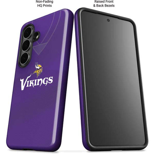 NFL Minnesota Vikings Team Jersey Galaxy S26 Plus Impact Case