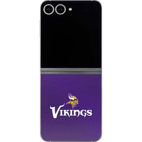 NFL Minnesota Vikings Team Jersey Galaxy Z Flip6 Skin