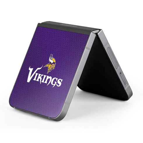 NFL Minnesota Vikings Team Jersey Galaxy Z Flip6 Skin