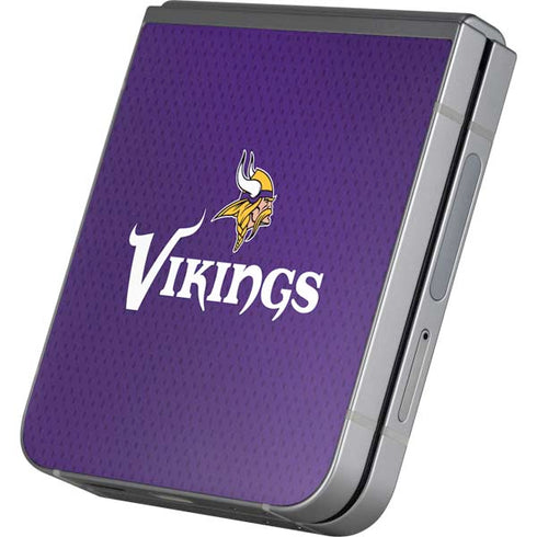 NFL Minnesota Vikings Team Jersey Galaxy Z Flip6 Skin