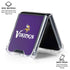 NFL Minnesota Vikings Team Jersey Galaxy Z Flip6 Clear Case