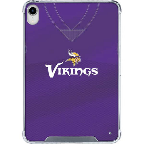NFL Minnesota Vikings Team Jersey iPad 11th Gen (2025) Clear Case