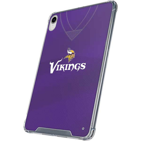 NFL Minnesota Vikings Team Jersey iPad 11th Gen (2025) Clear Case